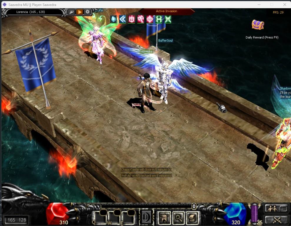 Gameplay de SaavedraMU en Castle Siege