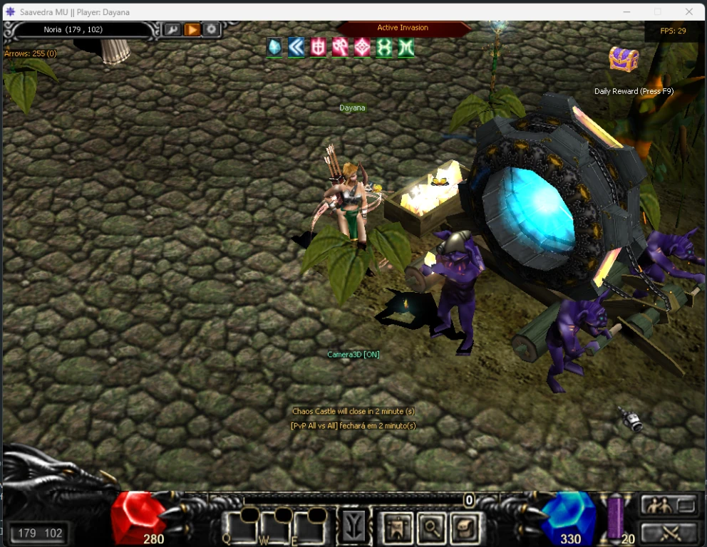 Gameplay de SaavedraMU en Noria